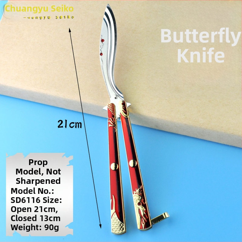 MANN Blunt Swing Knife — séria zliatinových hračiek, cvičebná figúrka pre začiatočníkov, anime a hry