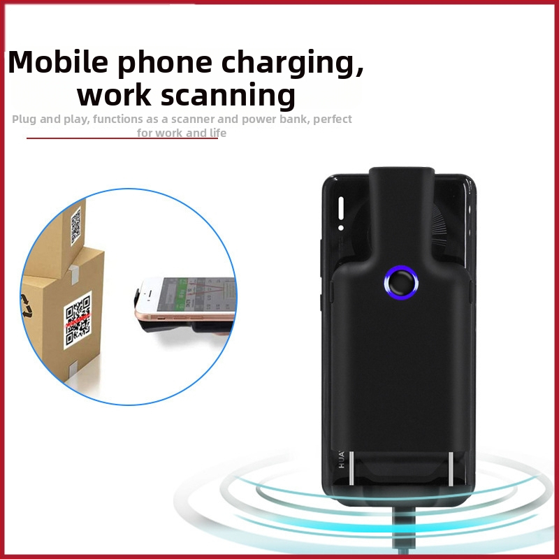 Elite HC101D Ασύρματος Bluetooth 2D Χειρός Σαρωτής με Κλιπ για Κινητό, για Εφοδιαστική Αλυσίδα