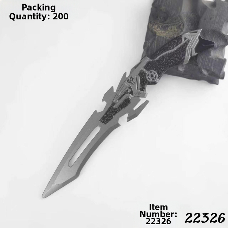 Figúrka zbrane Delta Game, zliatina 22 cm – nôž Judgment