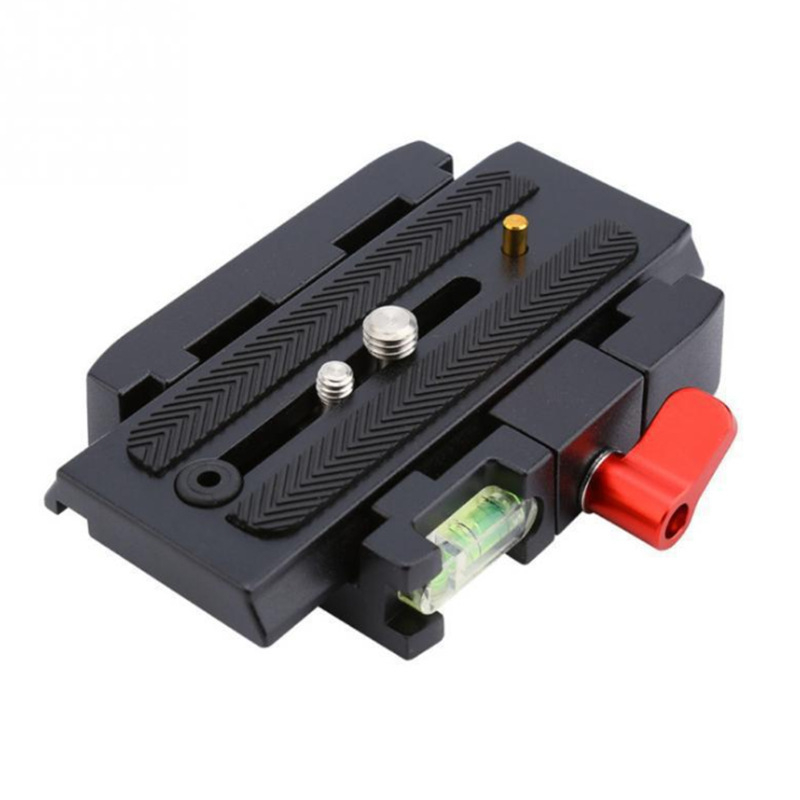 P200 Placă de eliberare rapidă din aluminiu pentru camere DSLR, compatibilă cu Manfrotto 577
