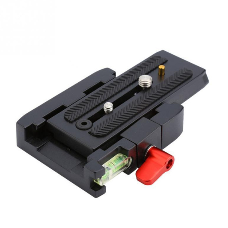 P200 Placă de eliberare rapidă din aluminiu pentru camere DSLR, compatibilă cu Manfrotto 577
