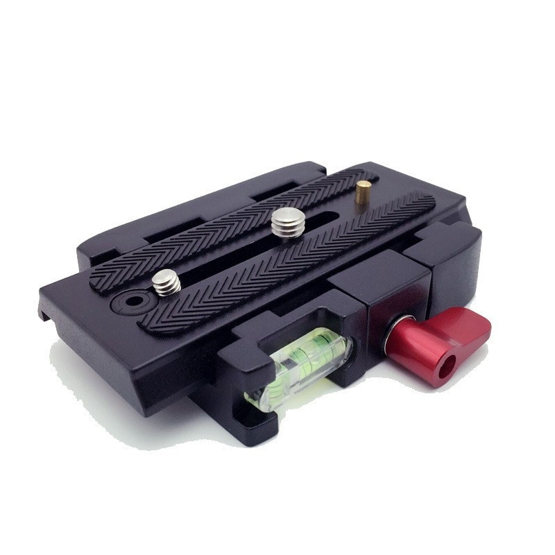 P200 Placă de eliberare rapidă din aluminiu pentru camere DSLR, compatibilă cu Manfrotto 577