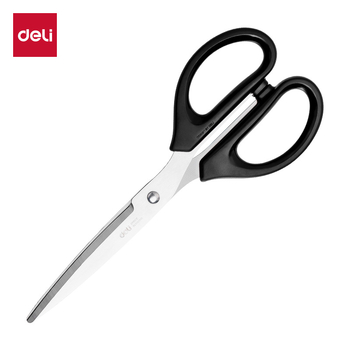 Deli 6009 Μεγάλα ψαλίδια γραφείου, 18 cm, ανοξείδωτο ατσάλι, για κοπή χαρτιού и ράψιμο