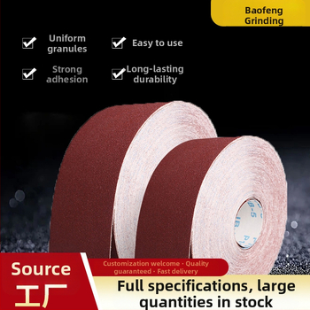 Silicon Carbide Γυαλόχαρτο Ρολό, 4×100 mm, 40–800 Κοκκία, Λείανση και Γυάλισμα για Ξύλο, Βαφή και Κατασκευές