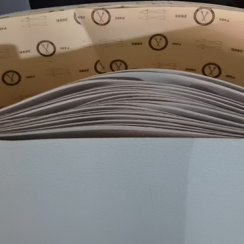 Ζώνη γυαλίσματος με βάση από χαρτί 268E για έπιπλα και φινίρισμα ξύλου