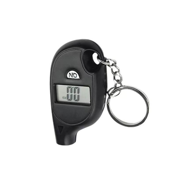 Manometru digital pentru presiunea anvelopelor, mic, cu breloc