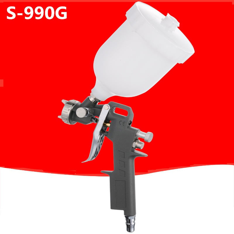 S-990G pistol de pulverizare cu presiune înaltă, tip cupă din plastic