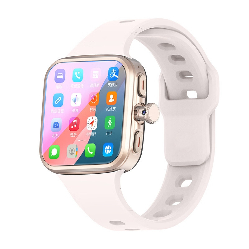 Smartwatch S12 με ευρεία οθόνη, υποδοχή καρτών, ξεκλείδωμα με αποτύπωμα και λήψη εφαρμογών