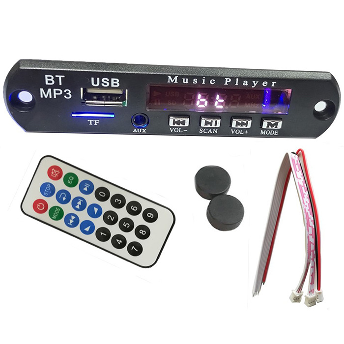 12V Bluetooth MP3-dekóder tábla APP-vezérléssel, veszteségmentes dekóder, hálózati rádió, otthoni hangrendszer kiegészítői