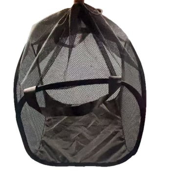 Sac filtrant pentru pompă de apă, închidere cu șnur pop-up, barieră pliabilă împotriva înfundării pentru pompă de oxigen a acvariului