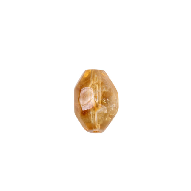 Huangta κιτρίνης κρύσταλλοι χάντρες – στρογγυλές ελεύθερες χάντρες για DIY κοσμήματα, 14mm