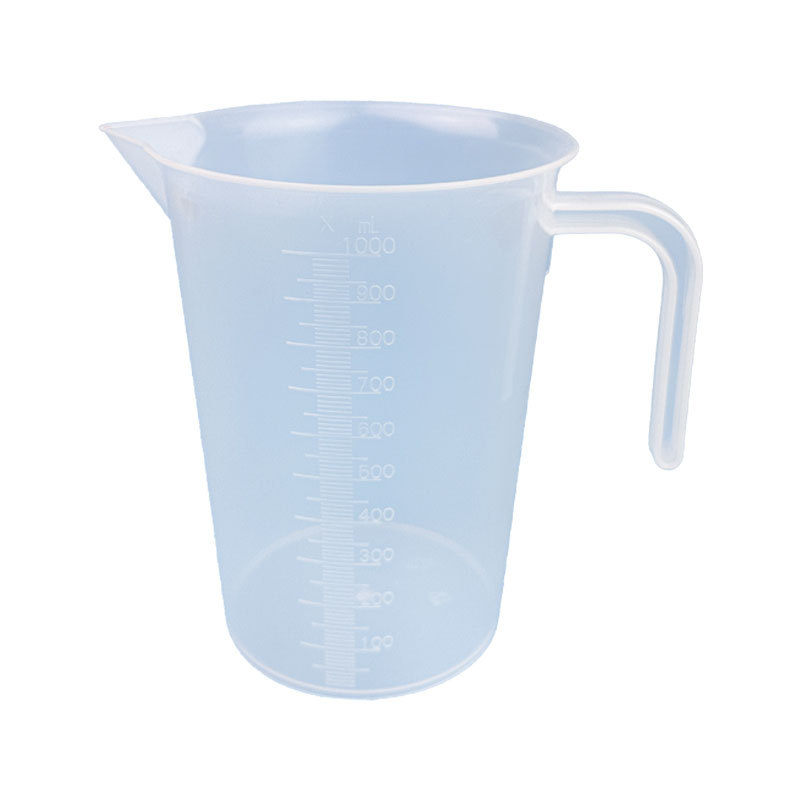 Πλαστικό μετρητικό κύπελλο 1000 ml με κλίμακα, κύπελλο μεγάλης χωρητικότητας, για ψήσιμο