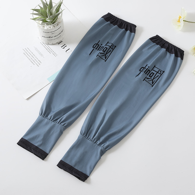 Mâneci Ice Silk pentru protecție solară, lejer, respirabil, pentru ciclism în aer liber