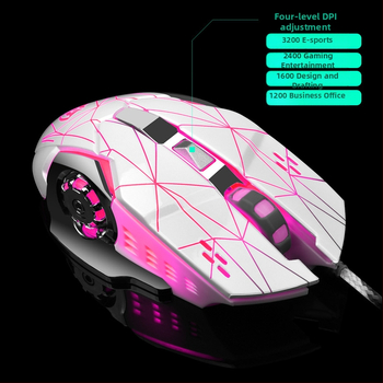 Shibadu X7 Cuceritor Macro-programabil Mouse USB pentru Gaming Mecanic LOLCF pentru PC
