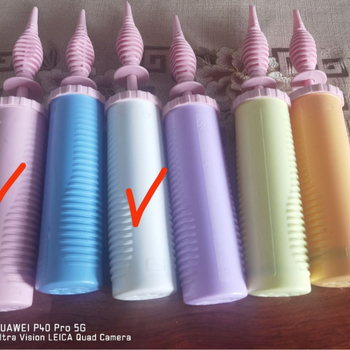 Pompe pentru baloane, pompe manuale, accesorii pentru set de baloane colorate, dimensiune mare