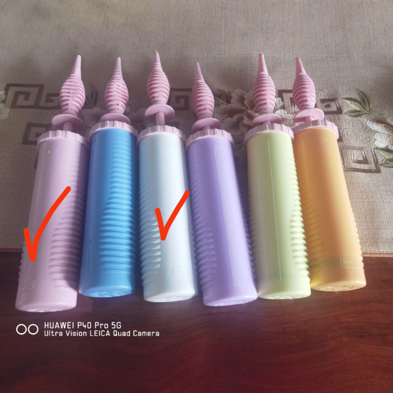 Pompe pentru baloane, pompe manuale, accesorii pentru set de baloane colorate, dimensiune mare
