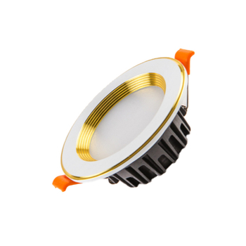 LED ενσωματωμένος οροφής downlight για οικιακή χρήση, τριχρωμικός ρυθμιζόμενος φωτισμός, για καταστήματα και ξενοδοχεία