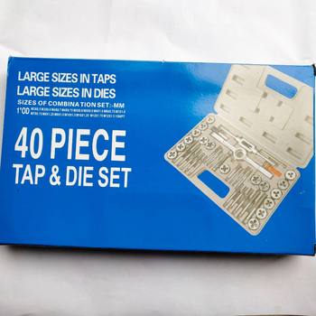 Set de 40 piese pentru filetare – metric și inch