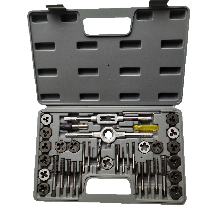 Set de 40 piese pentru filetare – metric și inch