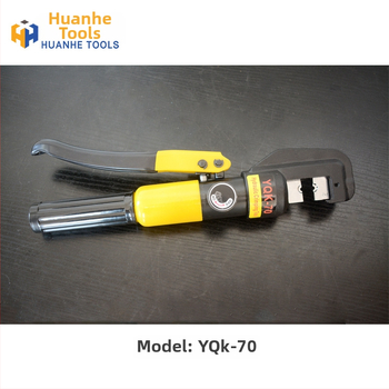 Hydraulické krimpovacie kliešte YQ120/240/300 na medené a hliníkové káblové koncovky, nástroj na lisovanie drôtov za studena