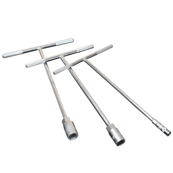 Set chei hex externe cu priză în formă de T, 6-19 mm