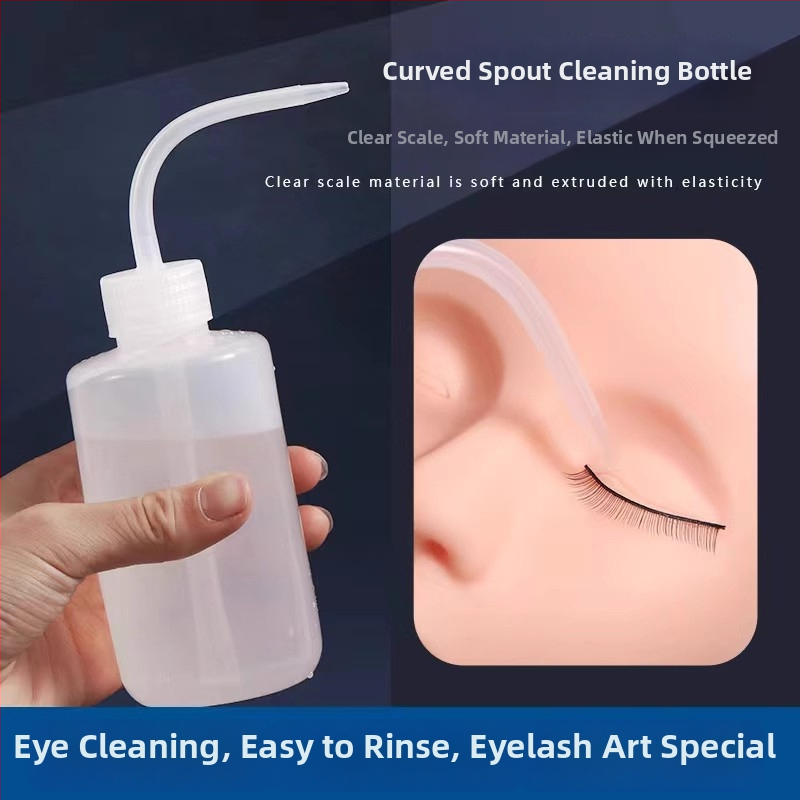 250ml fľaša na oplachovanie pigmentov pre nástroje na microblading a očné linky