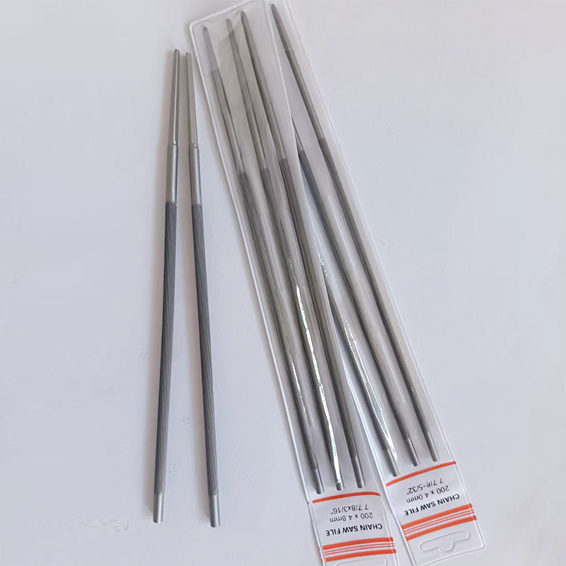 Ruicheng körkörös láncfűrész-lánc reszelő, 4.0/4.8/5.5 mm, 250 mm hosszú, acél