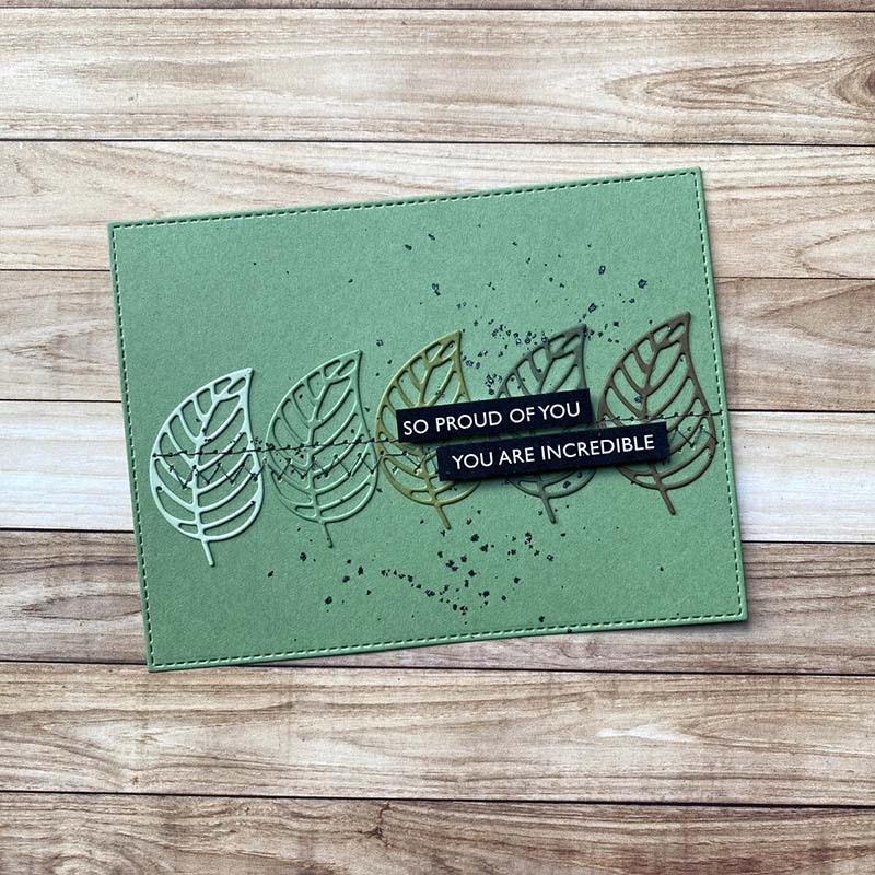 Levél- és virágvágó sablon scrapbookinghez, szénacél gravírozó sablon