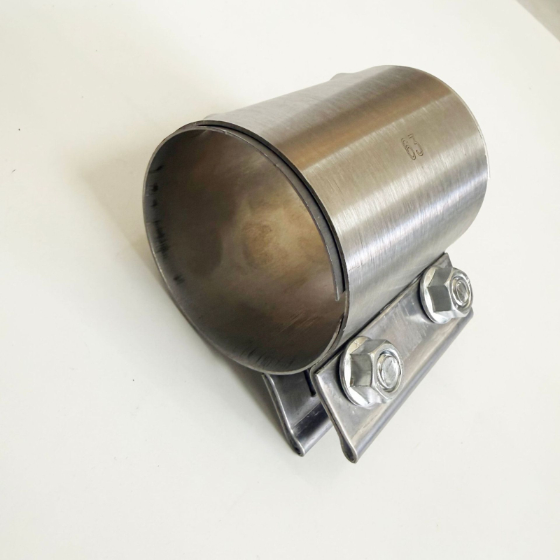 Kettős csőbilincs autókipufogócsőhöz, névleges átmérő 51 mm, rögzítő átmérő 48 mm, 409 hüvely