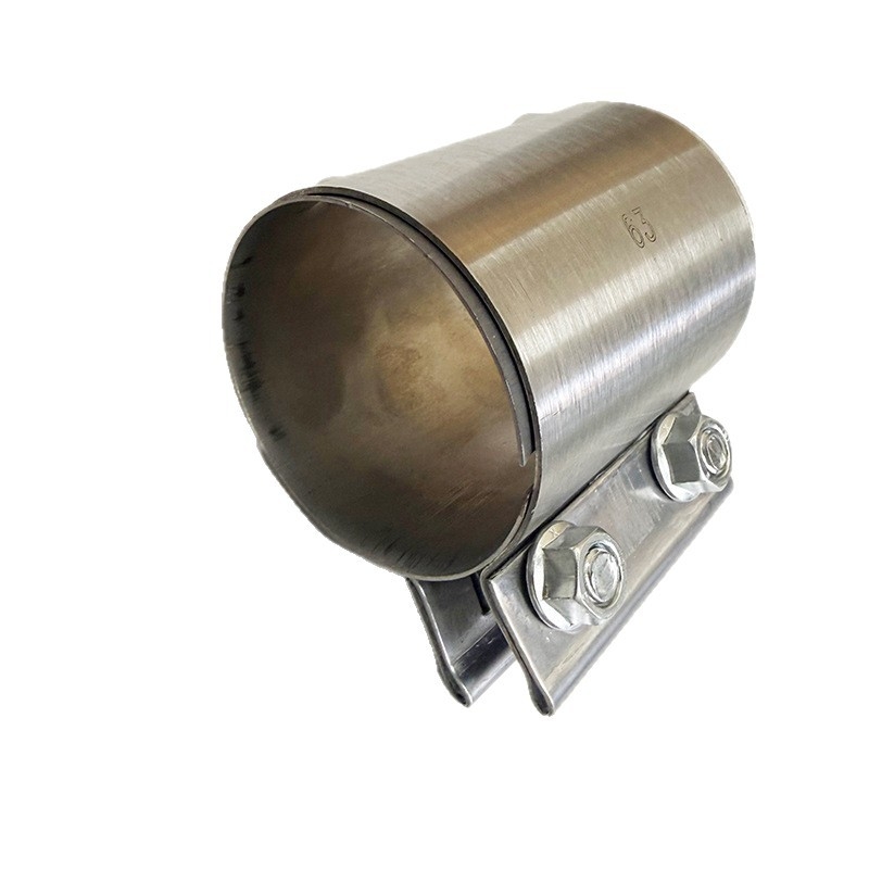 Kettős csőbilincs autókipufogócsőhöz, névleges átmérő 51 mm, rögzítő átmérő 48 mm, 409 hüvely