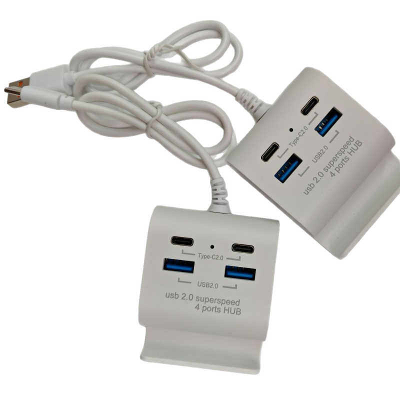 Új USB-C 4 az 1-ben dokkolóállomás, hub és telefonállvány