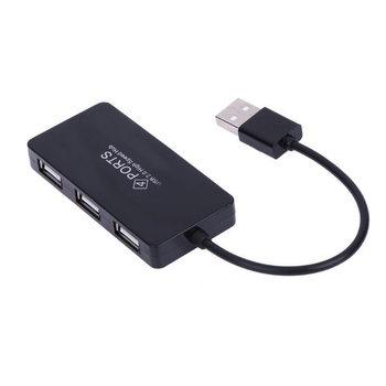 Ultra vékony USB 2.0 hub négy porttal, kompakt dokkolóállomás