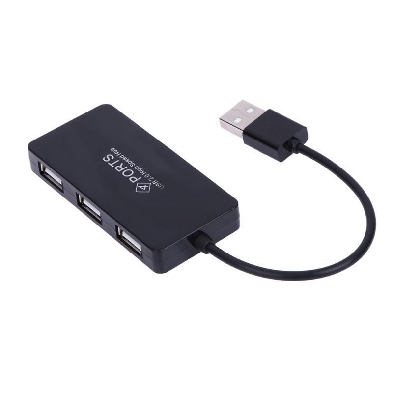 Ultra vékony USB 2.0 hub négy porttal, kompakt dokkolóállomás