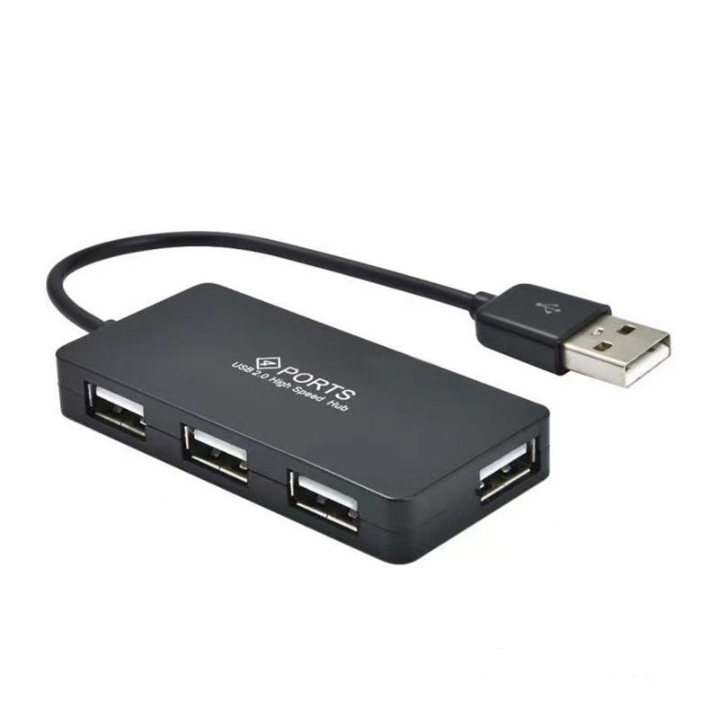 Ultra vékony USB 2.0 hub négy porttal, kompakt dokkolóállomás