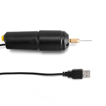 USB-s kézi mini elektromos fúró készlet ékszerkészítéshez és kézművességhez – mikro fúró a lyukasztáshoz