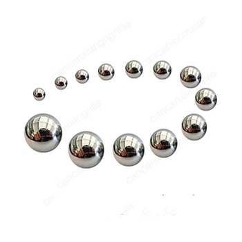 667 201 anyagú rozsdamentes acélgolyók, precíziós, tömör, korrózióálló, kerek gömbök, 6 mm és 18 mm