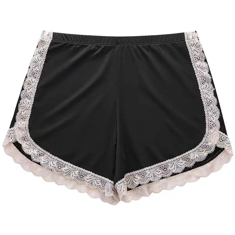 Ice Silk biztonsági nadrág nőknek – nyári, vékony, véd a kitettség ellen, külső viseletként is hordható, lazán szabott rövidnadrág-szoknya stílusú, légáteresztő