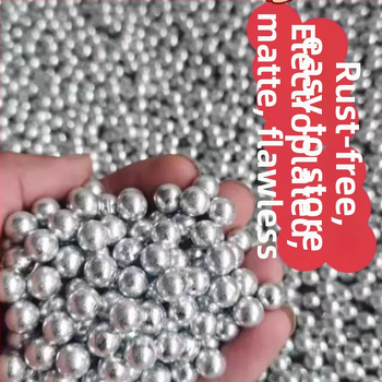 Galvanizált acélgolyó parittyához, rozsdamentes, csúszásmentes felülettel, tömör