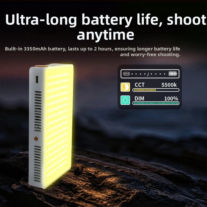 40W vysokovýkonné RGB výplňové svetlo pre živé vysielanie, prenosné vreckové LED pre fotoaparát, fotografovanie a telefón