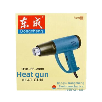 Dongcheng Q1B-FF-2000W állítható hőmérsékletű ipari műanyag hegesztőpisztoly autófilmekhez