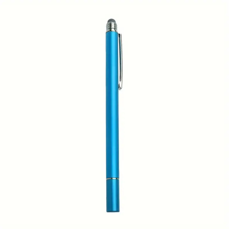 2-in-1 univerzális érintőképernyős stylus telefonokra és tabletekre, fém külső, rajzoló stylus