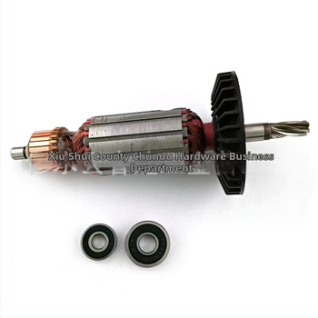 Armatur rotor elektromos kalapácshoz, 5-dents hajtónyomtékos tengely, 220–240V, Makita HR2440/HR2453 kompatibilis
