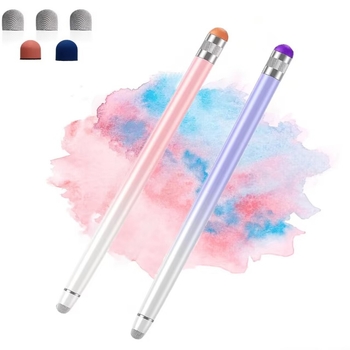 Gradient színű kettős fejű stylus okostelefonokra és táblagépekre – kapacitív rajz stylus