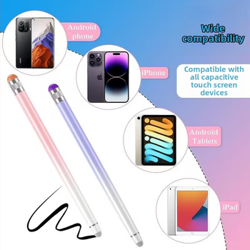 Gradient színű kettős fejű stylus okostelefonokra és táblagépekre – kapacitív rajz stylus