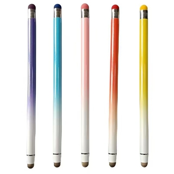 Gradient színű kettős fejű stylus okostelefonokra és táblagépekre – kapacitív rajz stylus