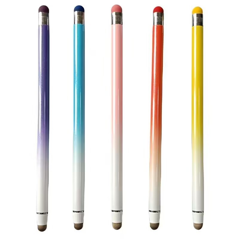 Gradient színű kettős fejű stylus okostelefonokra és táblagépekre – kapacitív rajz stylus
