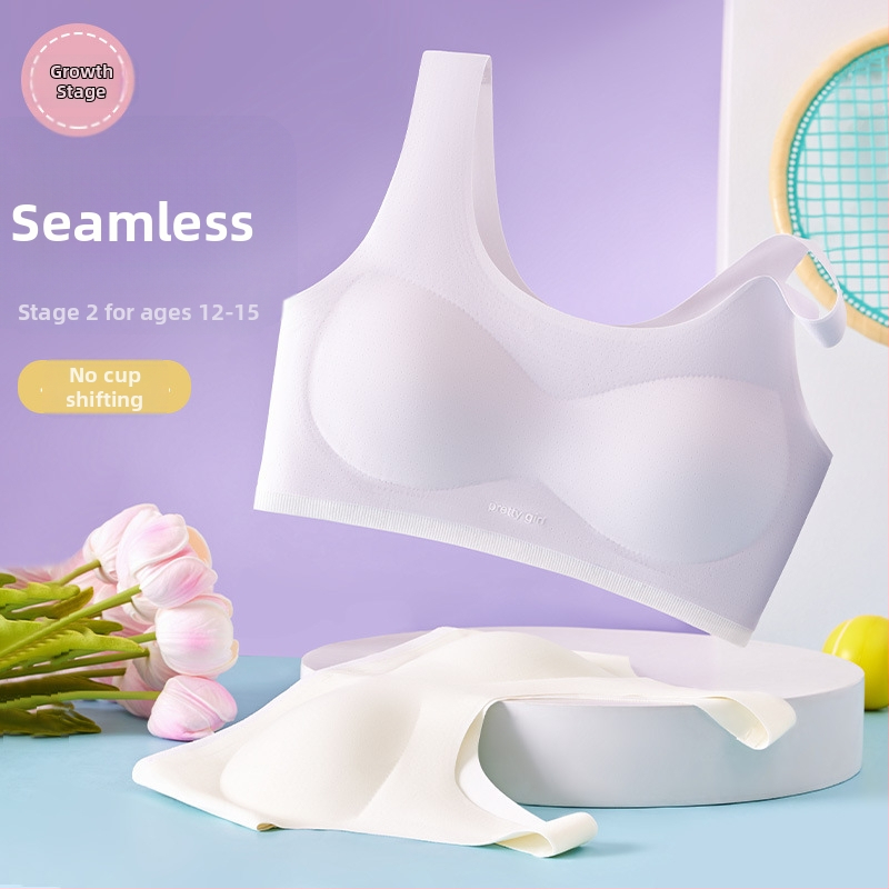 Nylon melltartó vest-stílusban lányoknak, 12–15 éveseknek, légáteresztő és kényelmes