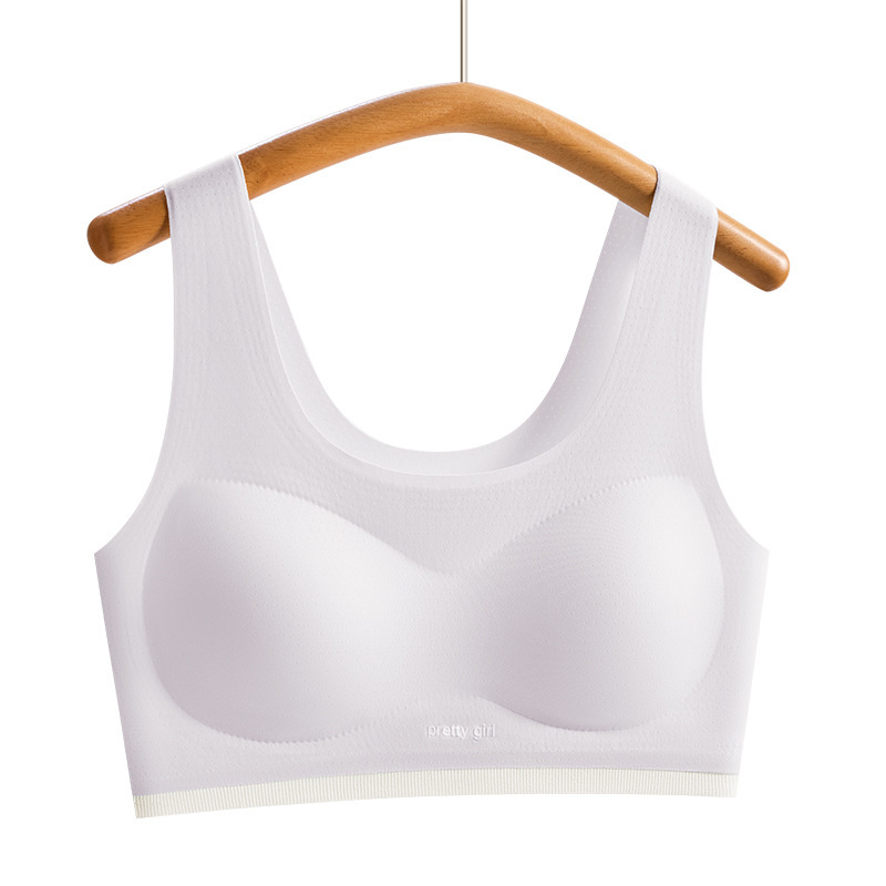 Nylon melltartó vest-stílusban lányoknak, 12–15 éveseknek, légáteresztő és kényelmes