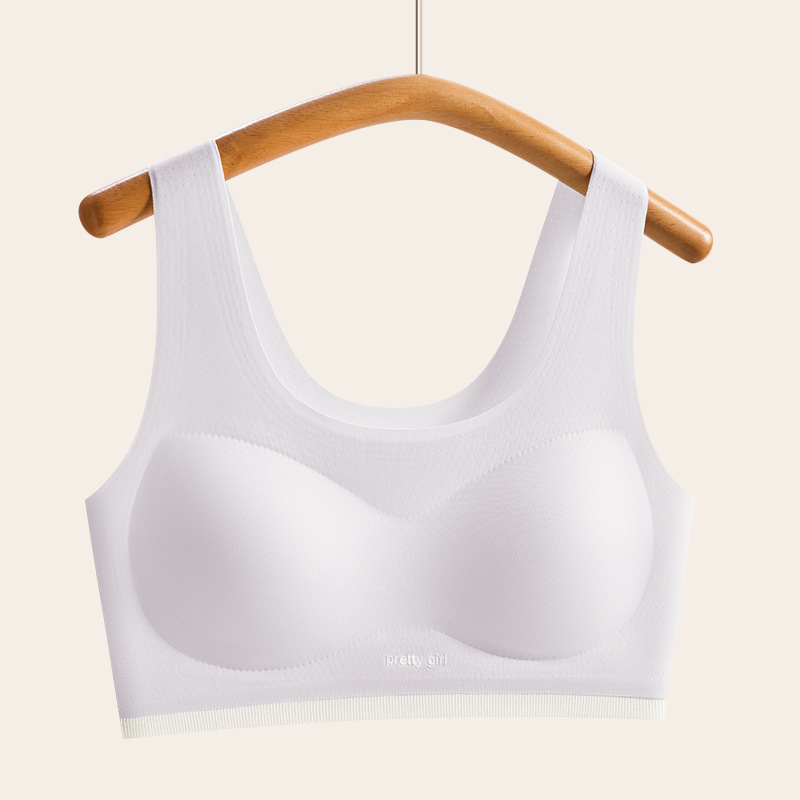 Nylon melltartó vest-stílusban lányoknak, 12–15 éveseknek, légáteresztő és kényelmes