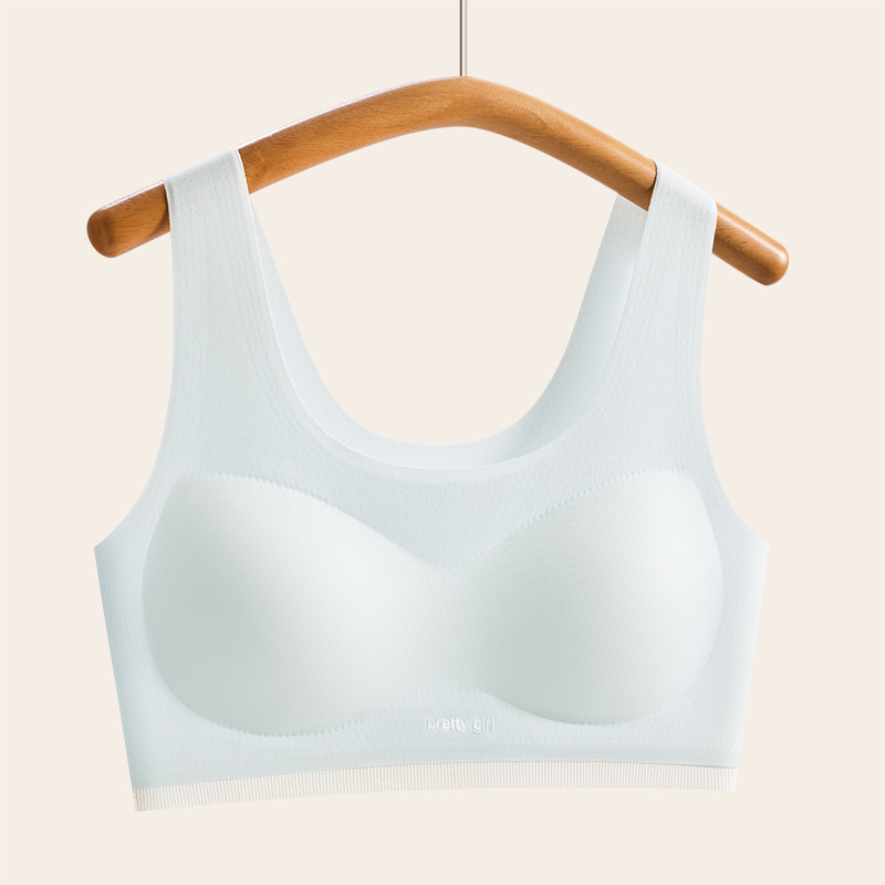 Nylon melltartó vest-stílusban lányoknak, 12–15 éveseknek, légáteresztő és kényelmes
